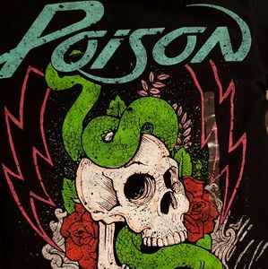New Poison Band T-Shirt Size S
